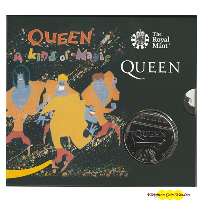 2020 £5 BU Coin Pack – Queen - A Kind of Magic